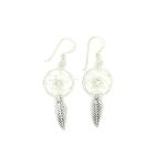 DREAMCATCHER FEATHER EARRING