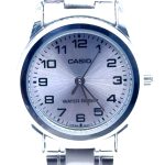 CASIO SILVER ANALOGUE