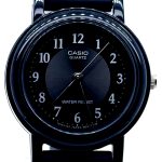 CASIO LADIES BLACK ANALOGUE WHITE NOs