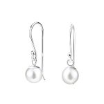 STERLING SILVER PEARL EARRINGS