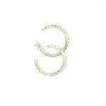 MEDIUM TWISTED HOOPS