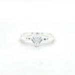 SR21211 HEART SOLITAIRE RING