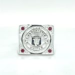 SR21045 SQUARE 4STONE MAN UNITED RING