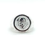 SR21065 ROUND PATTERN PESSO RING