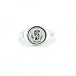 SR21334 SMALL ROUND PATTERN PESSO RING