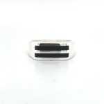 SR21185 BLACK LINE ENAMEL RING