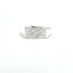 SR21305 SQUARE CZ RING