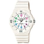 CASIO WHITE MULTI COLOURED NUMBERS