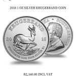 2018 1 OZ SILVER KRUGERRAND COIN