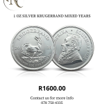 2021 SILVER KRUGERRAND COIN