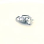 Vintage 14ct White Gold & Diamond