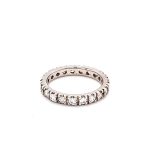 18ct Full Eternity Diamond Band