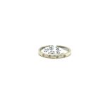 9CT WHITE GOLD DIAMOND BAND