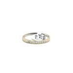 18CT WHITE GOLD DIAMOND BAND 2
