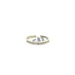 9CT WHITE GOLD DIAMOND BAND 4