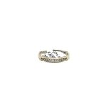 18CT WHITE GOLD DIAMOND CHANNEL BAND