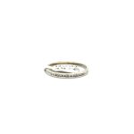 9CT WHITE GOLD DIAMOND CHANNEL BAND 4