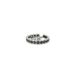 18CT W/G BLACK DIAMOND ETERNITY BAND